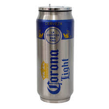 Termo con diseño de cerveza corona